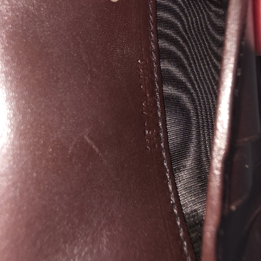 Gucci Burgundy Embossed GG Leather Agenda Cover - Picture 7 of 16